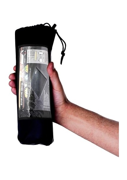 Peak Kendinden Şişen Koltuk Minderi Mat Yetişkin, Siyah, Tek Beden, S, M, L Veya Xl fırsatları