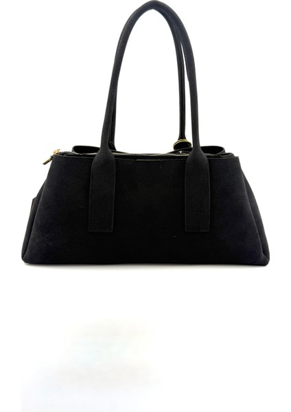 Kadın Kiraz Charm Detaylı Süet El ve Omuz Çantası indirimleri