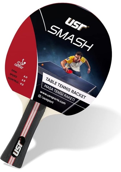 Smash Ittf Onaylı Masa Tenisi Raketi