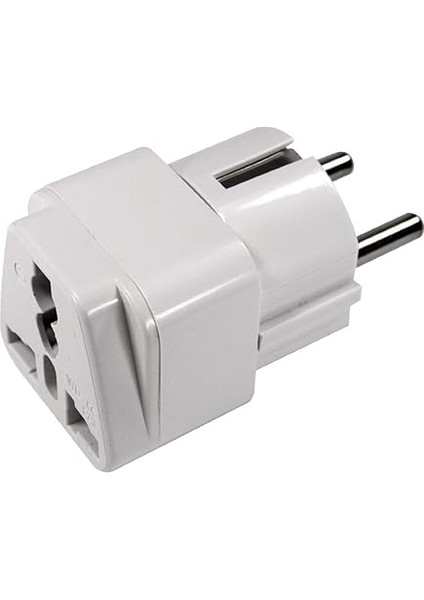 Evrensel Adaptör Seyahat Fişi Beyaz Ab Normu - 250V Ac 10~16A fiyatları