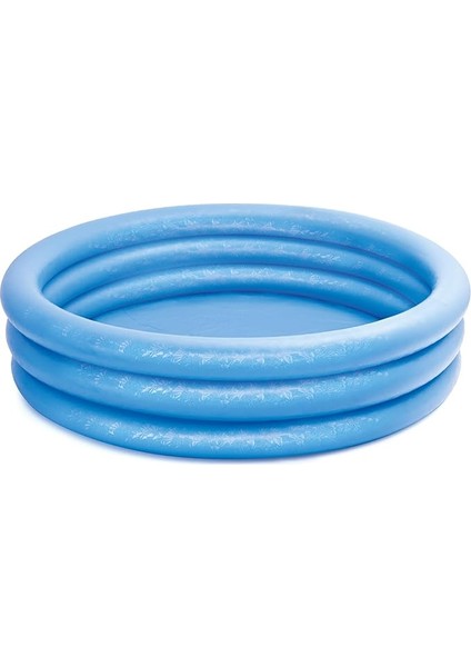 Kinderpool 3-Ring-Pool Crystal 59416 Np, Mavi, Ø 114 x 25 cm