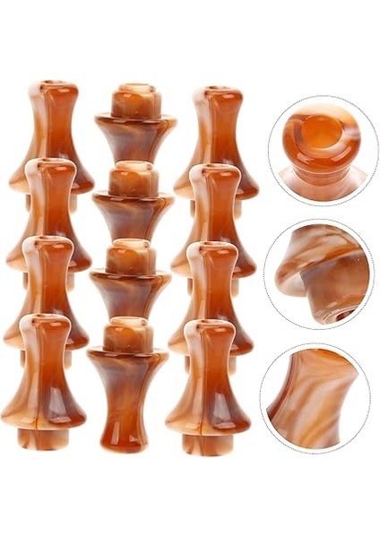 Reçine Ağızlıklar Evrensel Çalma Araçları 16 Parça Set Güvenli Rahat Nefesli Çalgılar Için indirimleri