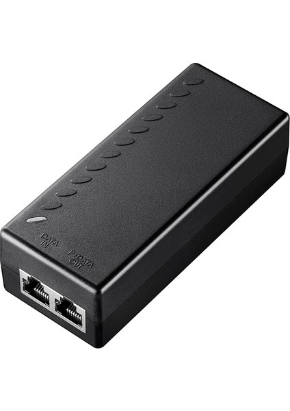 POE200 30W Gigabit Poe Enjektör Adaptörü, 10/100/1000MBPS Rj-45, Ieee 802.3AF/AT Uyumlu, 100 M'ye Kadar
