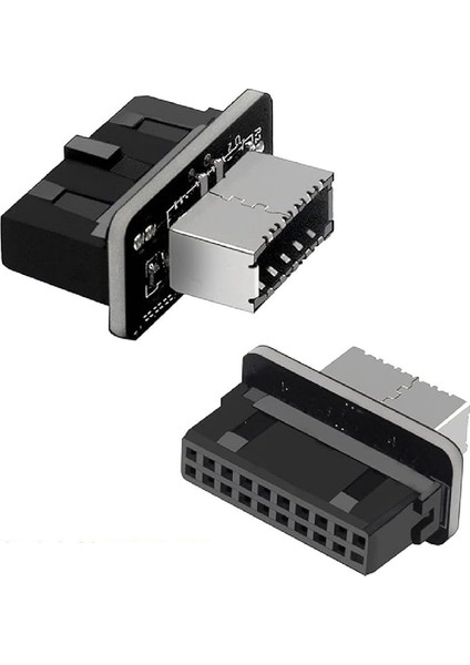 5209 Type-E To USB 3.0 19 Pın Anakart Dişi Erkek Çevirici Dönüştürücü Adaptör