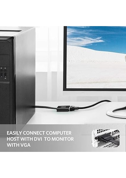 DVI Erkek To VGA 24+1 Dişi Dönüştürücü Adaptör fiyatları