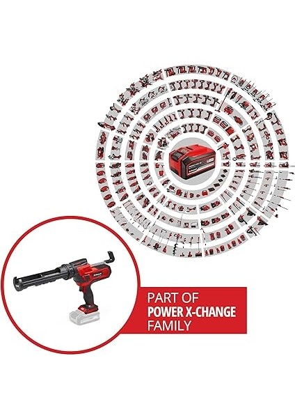 Akülü Silikon Tabancası Te-Sg 18/10 Li-Solo Power X-Change (18 V, 310 ml Kartuşlar Için, 2.000 N'ye Kadar Dağıtım Gücü, Ayarlanabilir Güç, Akü Dahil Değildir) - 4522250 fiyatları