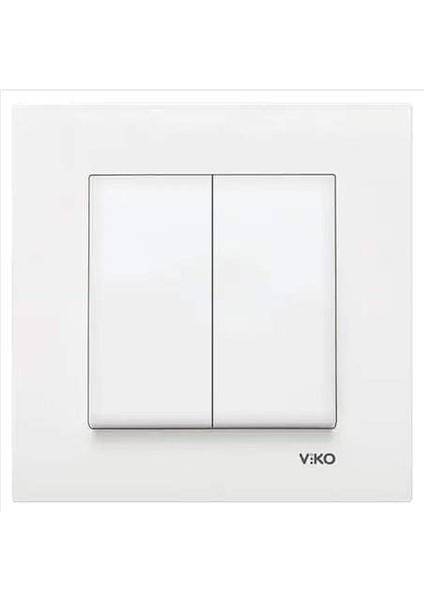 Karre Komutator Ikili Anahtar Tekli Cerceve Dahil