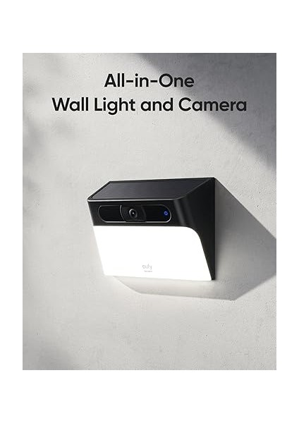 Security By Anker 2k Duvar Lambalı S120 Solar Kamera, T81A0 fiyatları