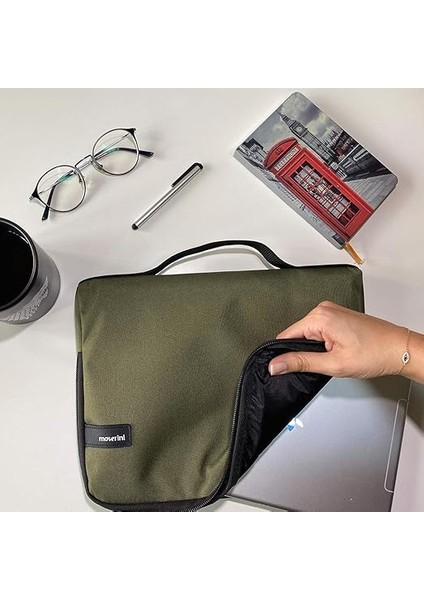 iPad Samsung Huawei Lenova Uyumlu Smart Slim Tablet Çantası (Haki) fiyatları