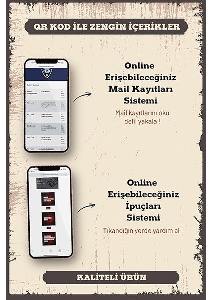 Davalar Dedektiflik Suç Çözümleme Oyunu Kanlı Para Dosyası - Gizem Bulmaca Cinayet Çözme Kutu Oyunları - Katil Bulma Dedektif Oyunu - Suçlu Kim, Cinayeti Çözebilir Misin? (Dava-5) modelleri