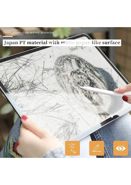 Paperlike Ag 12.9 Inç iPad Pro 2018/2020 Uyumlu Ekran Koruyucu Paper Like modelleri