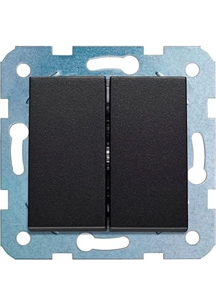 Novella Siyah Komütatör Mekanizma+Düğme Kapak Çabuk Bağlanti Çocuk Koruma