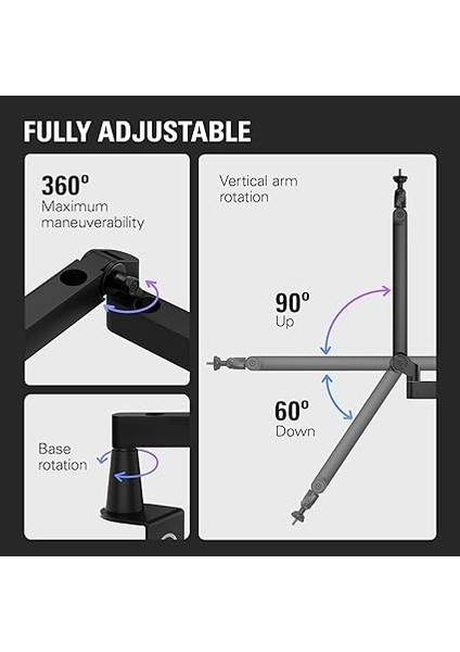 10AAN9901 Wave Mic Arm (Low Profile) fırsatları