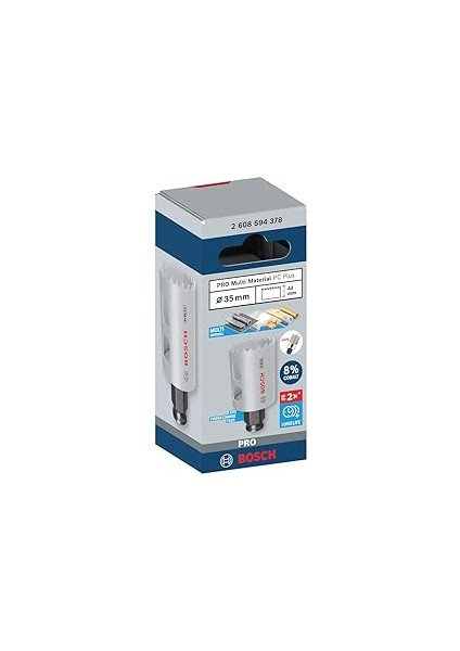 1 x Pro Multi Material Power Change Plus Delik Testeresi (Yumuşak Ahşap, Alçıpan Duvar Için, Ø 35 Mm, Profesyonel Aksesuar, Matkap/tornavida Için) fiyatları