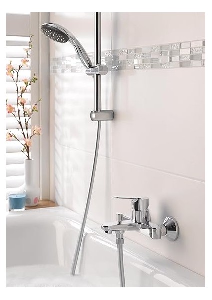 Vitalio Start 100 El Duşu, 2 Akışlı, Düşmeye Dayanıklı, Su Tasarruflu, Kireç Önleyici Sistem, Banyo, Duş Başlığı, Krom, 27946000 modelleri