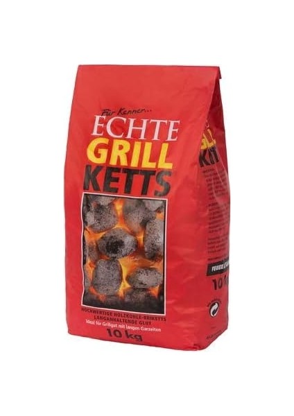 & Flamme Echte Briket Mangal Kömürü 10 Kg.
