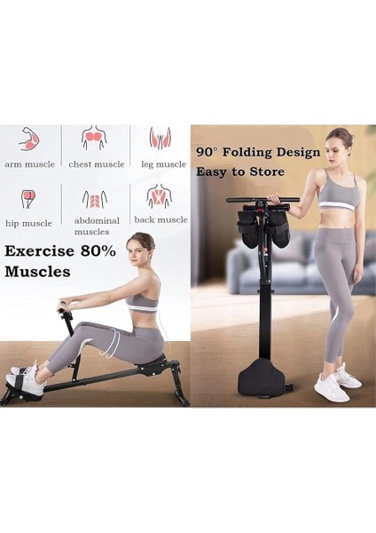 RW600 Amortisörlü Kondisyon Küreği 12 Kademe Direnç Ayarlı indirimleri