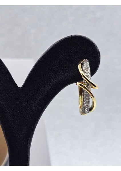 Xuping Zirkon Taşlı Sarmal Model Çelik Küpe fiyatları