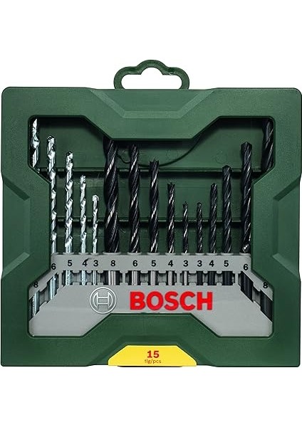 Home And Garden X/line Mini 15 Parça Matkap Ucu Seti, Yeşil fiyatları