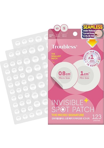 Şeffaf Suya DAYANIKLI%700 Emici Kore Makyaj Altı ve Kavisli Bölge Sivilce Bandı 123'LÜ