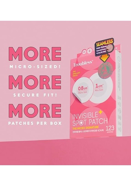 Şeffaf Suya DAYANIKLI%700 Emici Kore Makyaj Altı ve Kavisli Bölge Sivilce Bandı 123'LÜ fiyatları