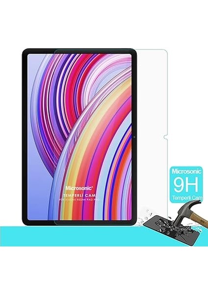 Xiaomi Redmi Pad Pro Tempered Glass Cam Ekran Koruyucu [redmi Pad Pro ile Uyumlu Ekran Koruyucu - Şeffaf] fiyatları