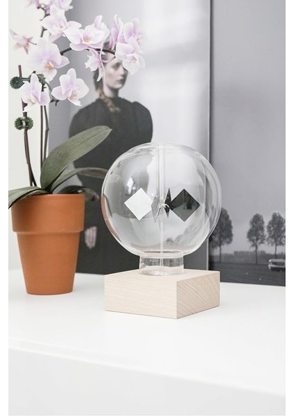 Deko, Ahşap, Cam, Şeffaf, 11,8 x 11.2 x 15,9 cm fırsatları