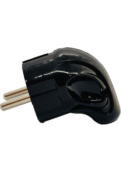 Siyah Monoblok Topraklı Erkek Fiş