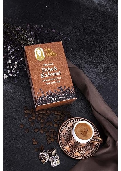 Sultan Mardin Dibek Kahvesi 250 G Paket - Otantik ve Geleneksel Zengin Lezzet - Menengiç, Türk Kahvesi ve Kakule Olmak Üzere Farklı Bileşen Içerikli fırsatları
