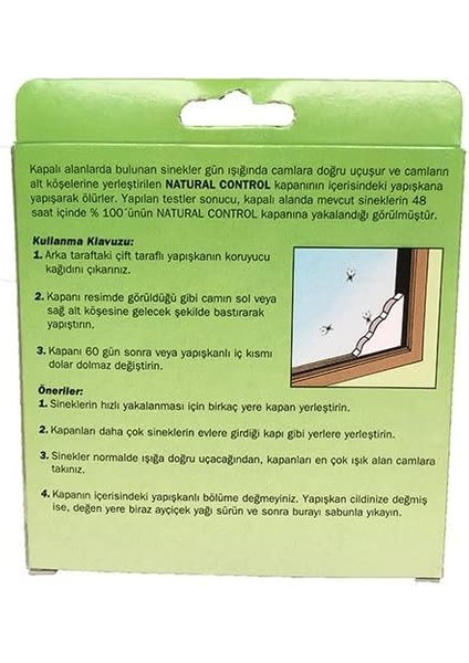 Sinek Kapanı Cam Kenarı -/ 2'li Paket fiyatları