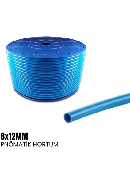 Pnömatik Hortum 8X12MM Karavan Su Tesisatı - Mavi