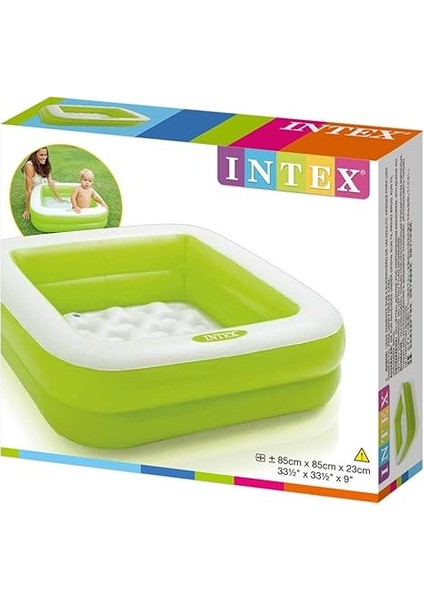Babypool Play Box Pool, Çeşitli Renklerde, 86 x 86 x 25 cm indirimleri