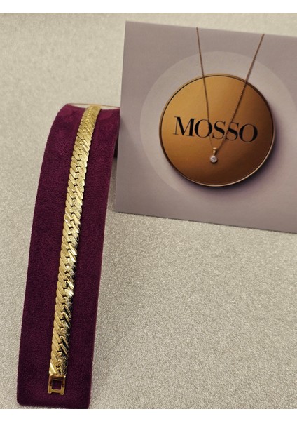 Xuping Burma Model Işlemeli Gold Renk Çelik Bileklik indirimleri