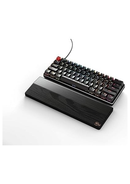 Pc Gaming Race Handgelenksunterlage Ahşap – -Kahverengi – Mekanik Klavye, Ergonomik Handballenunterlage Holz| 44,5 x 10,2 Cm/25 mm Kalın. Onyx - Compact Gv-75-Dark fiyatları