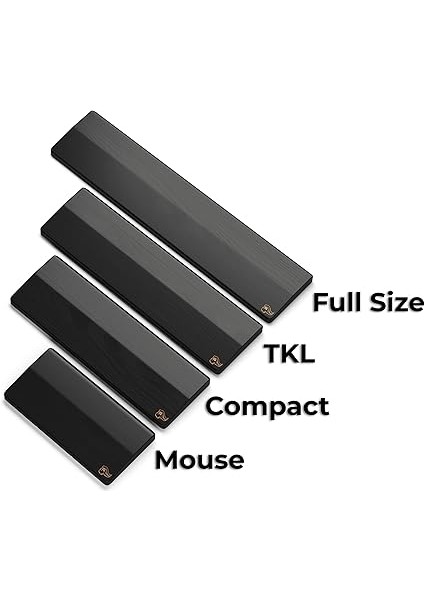 Pc Gaming Race Handgelenksunterlage Ahşap – -Kahverengi – Mekanik Klavye, Ergonomik Handballenunterlage Holz| 44,5 x 10,2 Cm/25 mm Kalın. Onyx - Compact Gv-75-Dark modelleri
