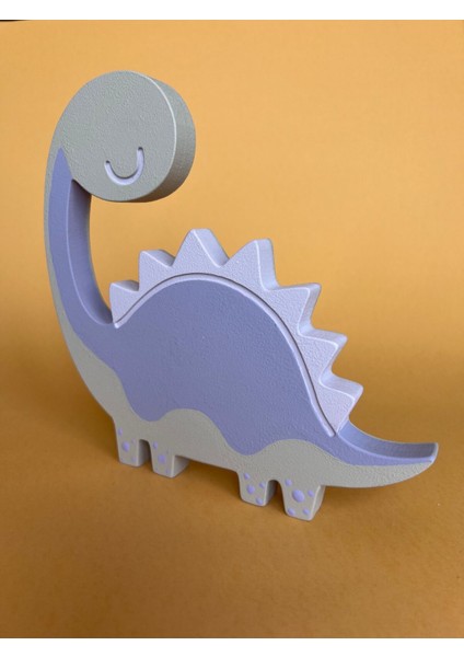 Sevimli Ahşap Dinozor Oyuncak, Renkli ve Eğlenceli Hobi Hediye modelleri