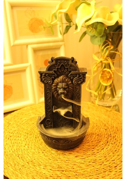 Panthera Lion Geri Akış Tütsülük