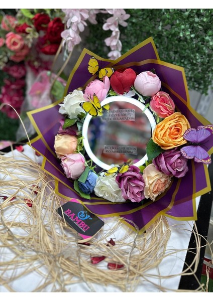 Işıklı Ayna Buketi