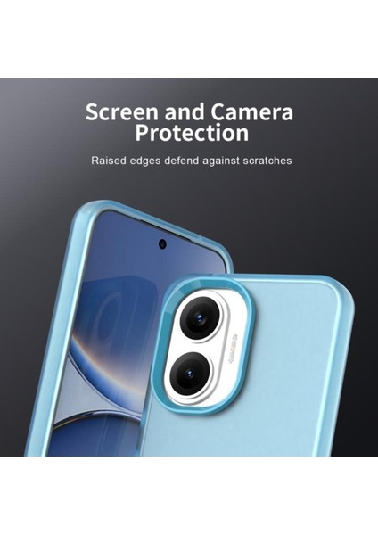 Poco X7 Pro Uyumlu Kılıf Sararmaz Leke Tutmaz Buzlu Mat Renkli Soft Transparan Silikon Kapak modelleri