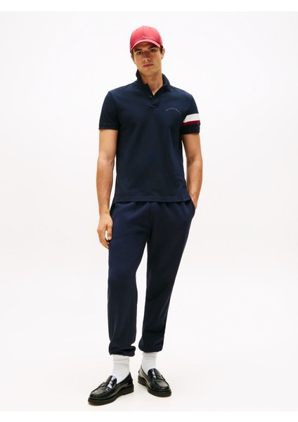 Mavi Erkek Polo T-Shirt MW0MW41354DW5_RWB Sleeve Tape Reg P