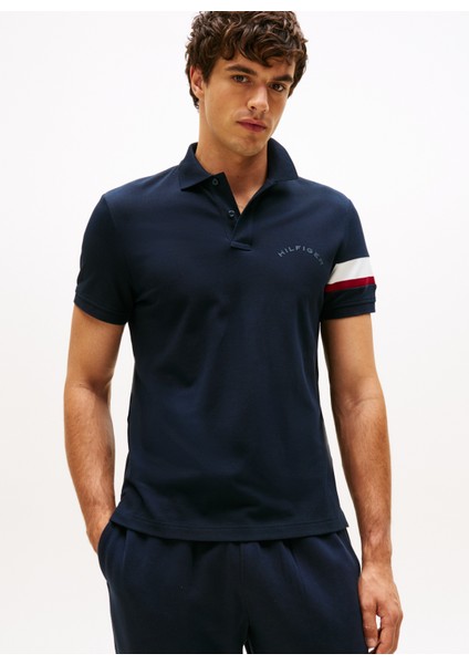 Mavi Erkek Polo T-Shirt MW0MW41354DW5_RWB Sleeve Tape Reg P fiyatları
