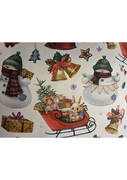 Yılbaşı Desen Kırlent Kırmızı fiyatları