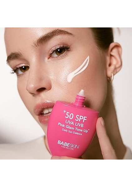 Ton Eşitleyici, Aydınlatıcı,leke Karşıtı, Yüz Güneş Kremi, Pink Glam Tone Up, +50 Spf, 50ML, Tüm Ciltler modelleri