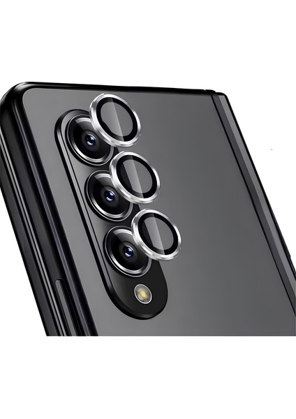 Samsung Galaxy Z Fold 6 Metal Çerçeveli Kamera Koruma Lensi