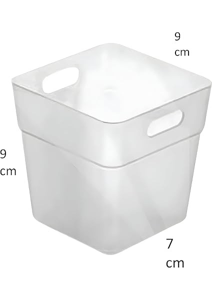 Amaçlı Düzenleyici Set, 6'lı Beyaz Plastik Organizatör, Buzdolabı ve Mutfak Çekmece Düzenleyici fiyatları