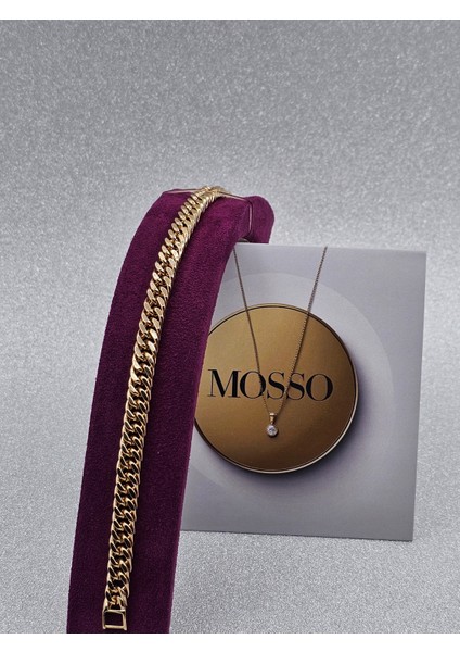 Xuping Gurmet Italyan Model Işleme Detaylı Zincir Çelik Bileklik fiyatları