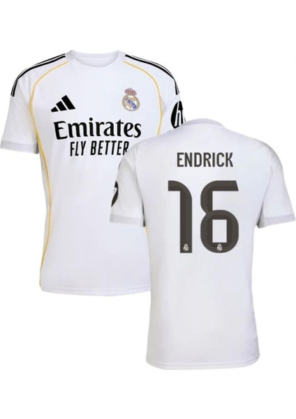 Real Madrid 2025/26 Yeni Sezon Endrick Iç Saha Forması