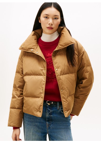 Standart Kahve Kadın Ceket WW0WW47294GWA fiyatları