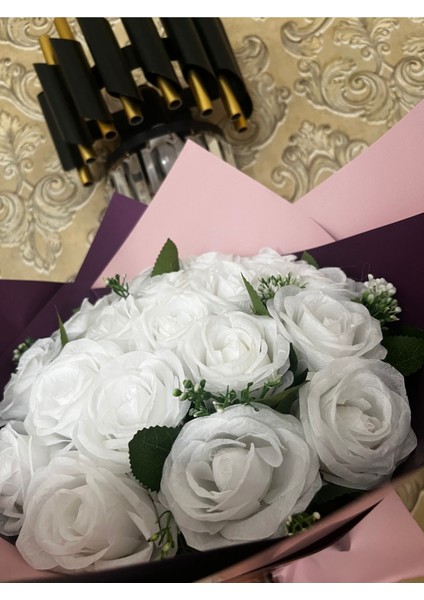 Beyaz Gül Buketi