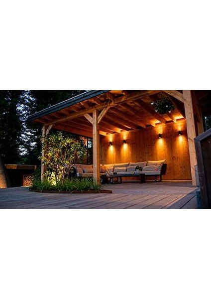 Çift Yönlü Duvar Aplik Siyah Iç ve Dış Mekan Bahçe Aydınlatma fiyatları